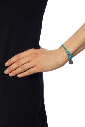 Braided bracelet with charm, zdjęcie 2 Braided bracelet with charm od Bottega Veneta